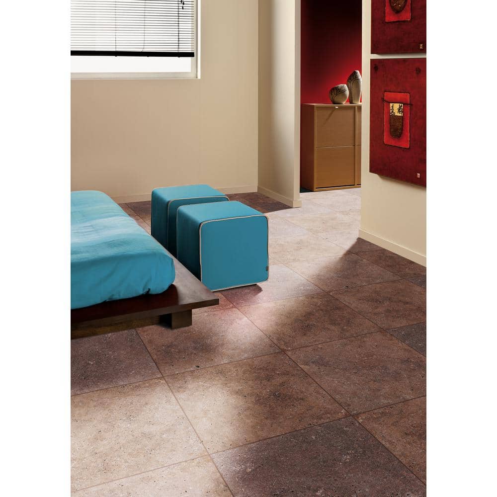 MSI Mediterranean Walnut 2 cm. x 16 in. x 16 in. Tumbled Travertine Paver Tile (35.6 sq. ft./Pallet)