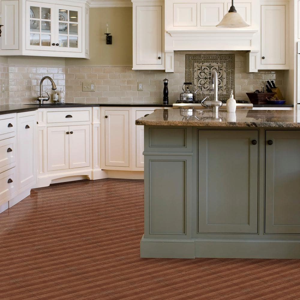 ACHIM Sterling Medium Oak Plank 12 in. x 12 in. Peel and Stick Vinyl Tile (45 sq. ft. / case)