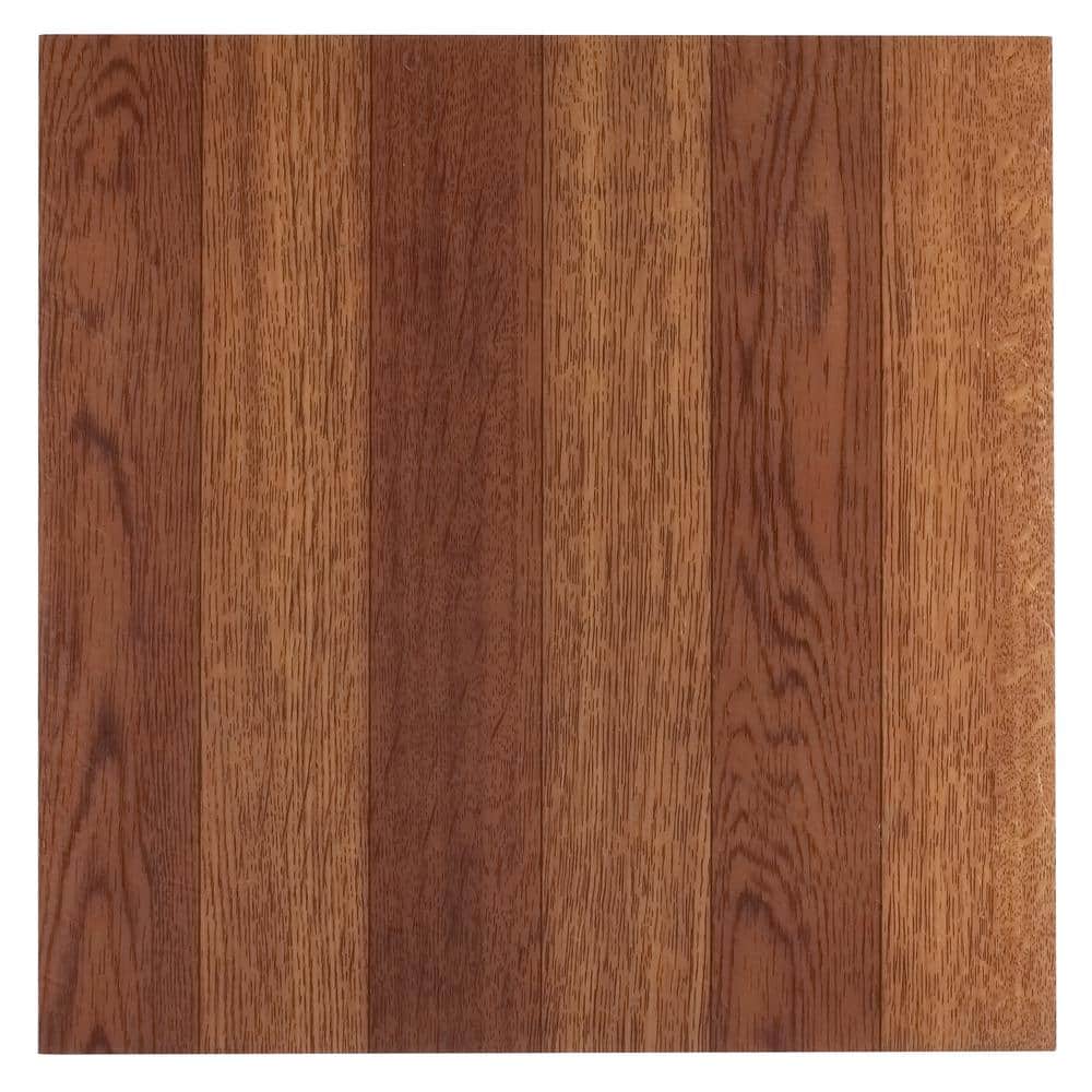 ACHIM Sterling Medium Oak Plank 12 in. x 12 in. Peel and Stick Vinyl Tile (45 sq. ft. / case)