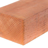 Mendocino Forest Products 4 in. x 6 in. x 8 ft. Construction Heart Rough Redwood Lumber