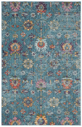 Safavieh Merlot Peri 7 x 7 Cream/Multi Square Indoor Floral/Botanical Oriental Area Rug