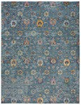 Safavieh Merlot Peri 7 x 7 Fuchsia/Multi Square Indoor Floral/Botanical Oriental Area Rug