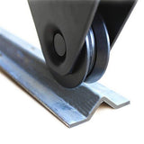 ALEKO Galvanized Steel Gate Inverted V Tracks - 18 ft.