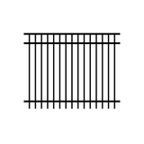 Installed Aluminum Ornamental Metal Fence