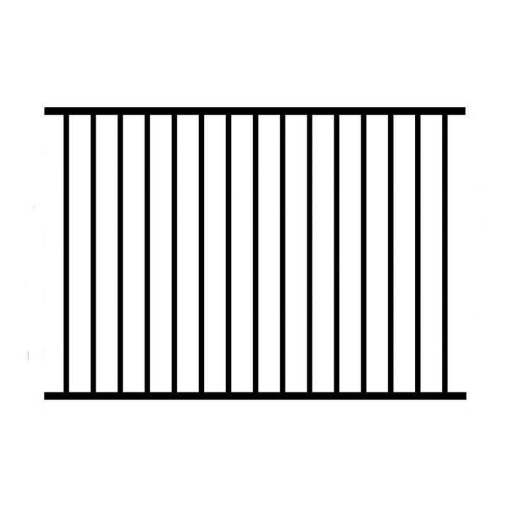 Installed Pool Aluminum Ornamental Metal Fence