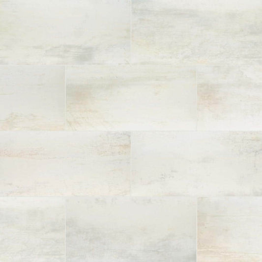 MSI Metallic Blanche 12 in. x 24 in. Matte Porcelain Floor and Wall Tile (14 sq. ft./Case)