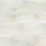 Metallic Blanche 24 in. x 48 in. Matte Porcelain Stone Look Floor and Wall Tile (16 sq. ft./Case)