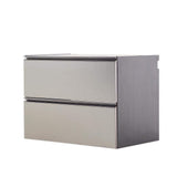 Klair Living Nova Series Wood Base Drawer Wall Mounted Garage Cabinet in Metallic Gray (32 in W x 24 in. H x 20 in D)