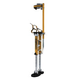 MetalTech Jobsite Series 18 in. to 30 in. All Aluminum Heavy-Duty Drywall Stilts, 225 lbs. Load Capacity