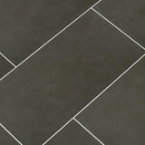 Metro Anthracite 12 in. x 24 in. Matte Porcelain Stone Look Floor and Wall Tile (14 sq. ft./Case)