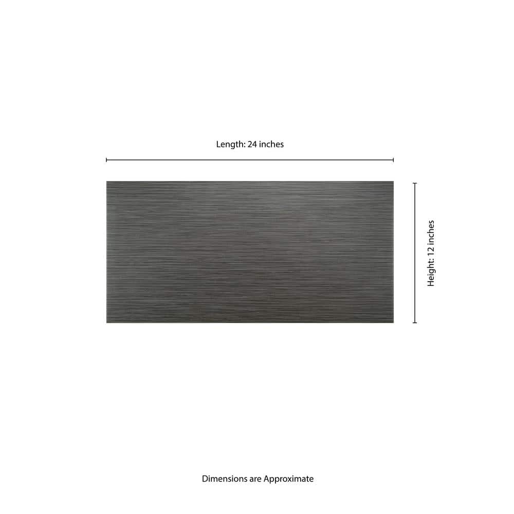 MSI Metro Glacier 12 in. x 24 in. Matte Porcelain Floor and Wall Tile, 16 sq. ft./Case