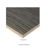 MSI Metro Glacier 12 in. x 24 in. Matte Porcelain Floor and Wall Tile, 16 sq. ft./Case