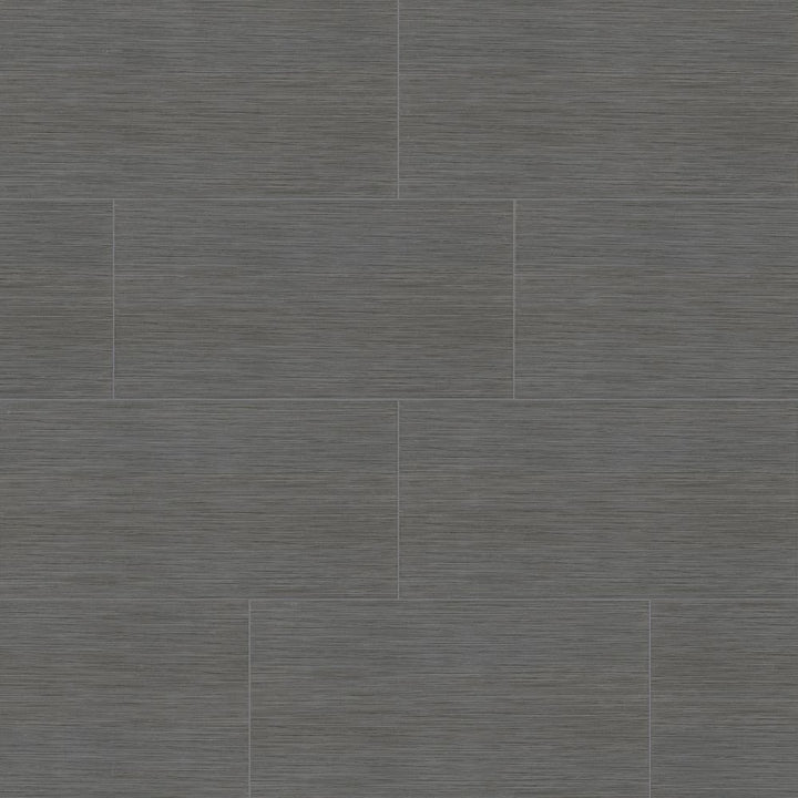 MSI Metro Gris 12 in. x 24 in. Glazed Porcelain Floor and Wall Tile, Matte Stone Look (16 sq. ft./Case)