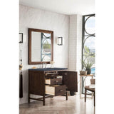 James Martin Vanities Addison 36" Rectangular Wall Mirror - Mid-Century Acacia
