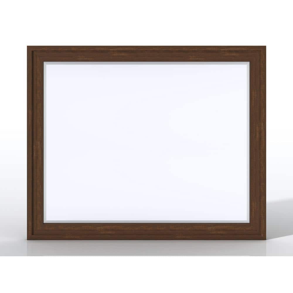 James Martin Vanities Addison 48" Rectangular Wall Mirror in Glossy White