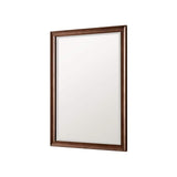 James Martin Vanities Glenbrooke 30" x 40" Mid-Century Walnut Vanity Mirror