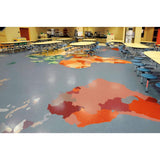 Armstrong Imperial Texture VCT 12 in. x 12 in. Cantaloupe Standard Excelon Commercial Vinyl Tile (45 sq. ft. / case)