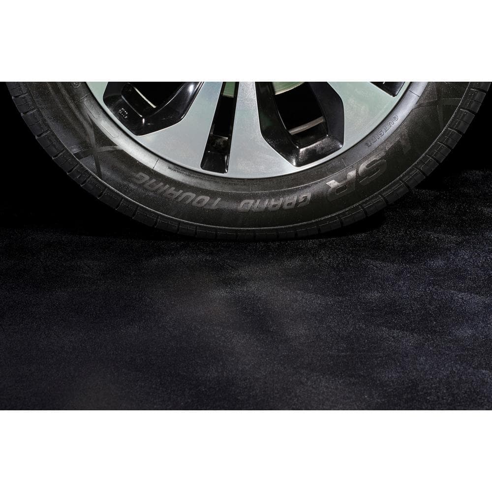 G-Floor Levant 7.5 ft. x 17 ft. Midnight Black Vinyl Universal Flooring
