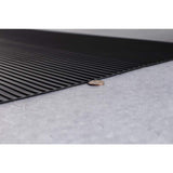 G-Floor Rib 5 ft. x 10 ft. Midnight Black Vinyl Garage Flooring Cover and Protector