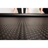 G-Floor Small Coin 10 ft. x 24 ft. Midnight Black Commercial Grade Vinyl Garage Flooring Cover and Protector