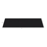G-Floor Coin 10 ft. x 24 ft. Midnight Black Commercial Grade Vinyl Garage Flooring Cover and Protector