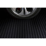 G-Floor Coin 7.5 ft. x 17 ft. Midnight Black Commercial Grade Vinyl Garage Flooring Cover and Protector
