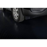 G-Floor Coin 7.5 ft. x 17 ft. Midnight Black Commercial Grade Vinyl Garage Flooring Cover and Protector