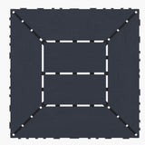 WRIGHTMASTER 1ft. x 1ft. Quick Deck Polypropylene Interlocking Deck Tile in Midnight Blue-1 (44 sq. ft. per Box)