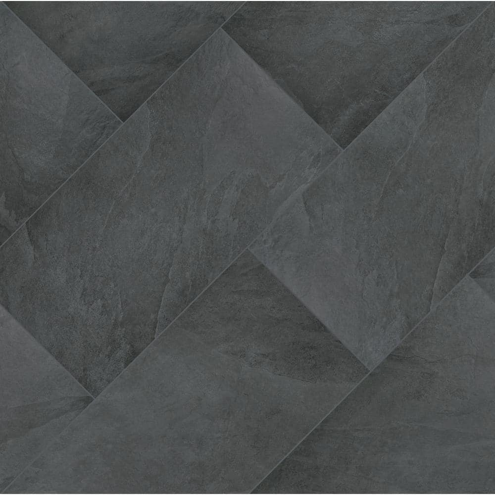 MSI Take Home Tile Sample - Midnight Montage 6 in. x 6 in. Matte Porcelain Paver Tile (0.25 sq. ft.)