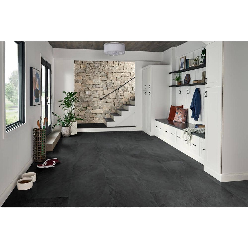 MSI Take Home Tile Sample - Midnight Montage 6 in. x 6 in. Matte Porcelain Paver Tile (0.25 sq. ft.)