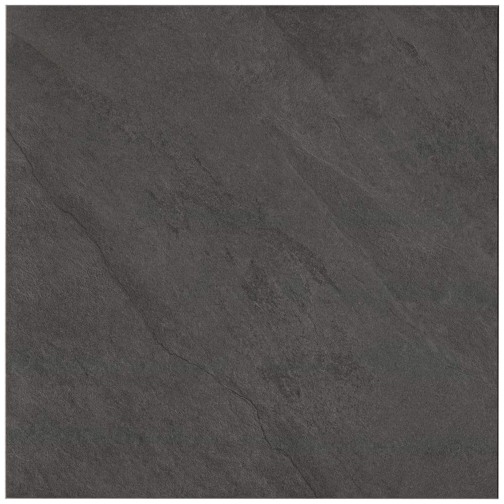 MSI Midnight Montage 2 cm. x  24 in. x 24 in. Matte Porcelain Stone Look Paver (8 sq. ft./Case)