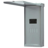Midwest Electric Products Midwest 200 Amp 4-Space 4-Circuit Main Breaker Load Center with Feed Thru Lugs