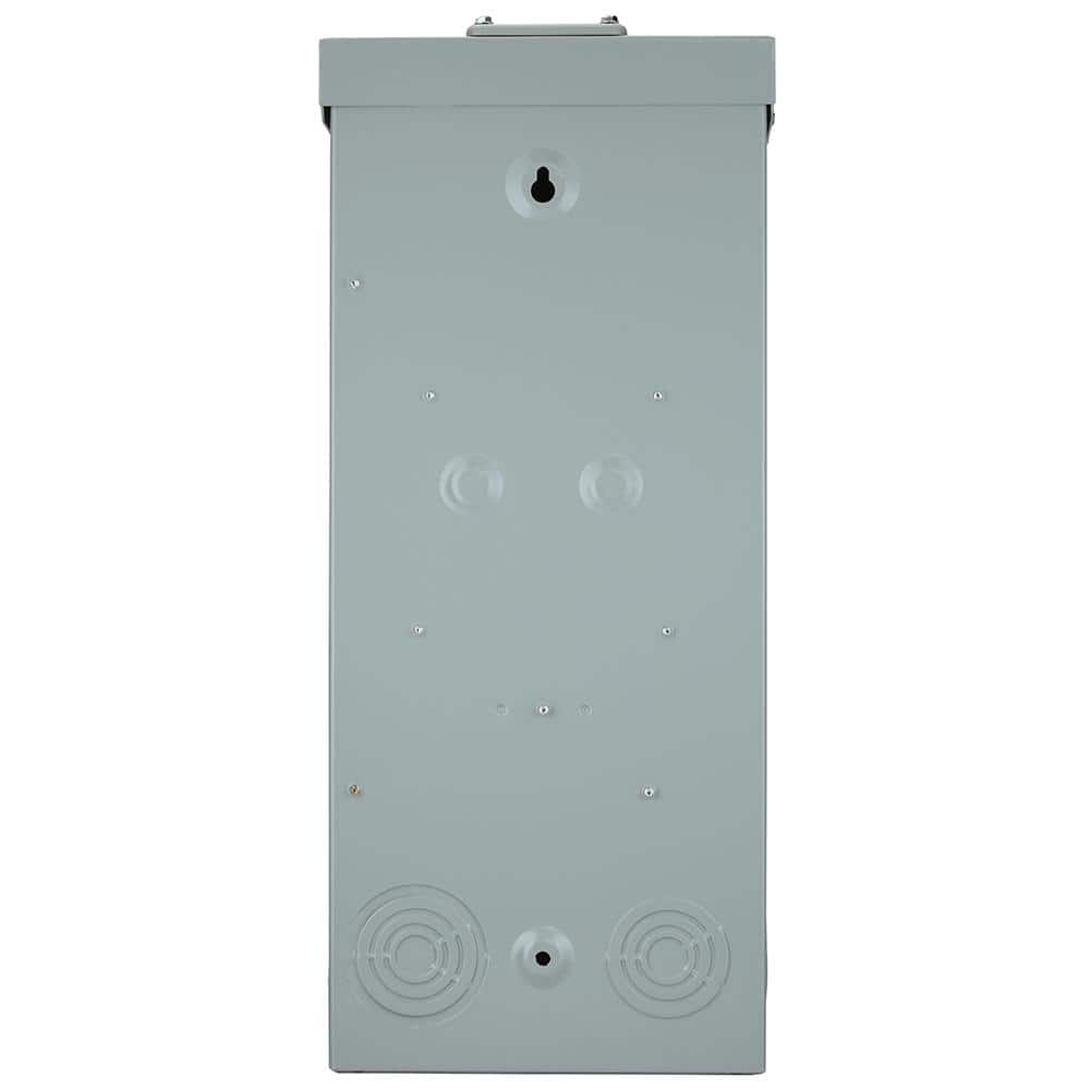 Midwest Electric Products Midwest 200 Amp 4-Space 4-Circuit Main Breaker Load Center with Feed Thru Lugs