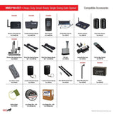 Mighty Mule Heavy Duty Single Swing Smart Ready Gate Opener Estate Combo Kit Solar Capable