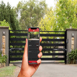 Mighty Mule Heavy Duty Dual Swing Smart Ready Gate Opener Access Kit Solar Capable