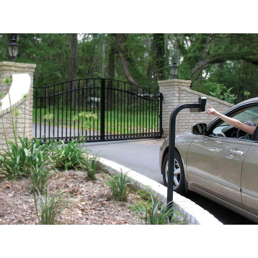 Mighty Mule Digital Keypad Mounting Post for Automatic Driveway Gate Openers