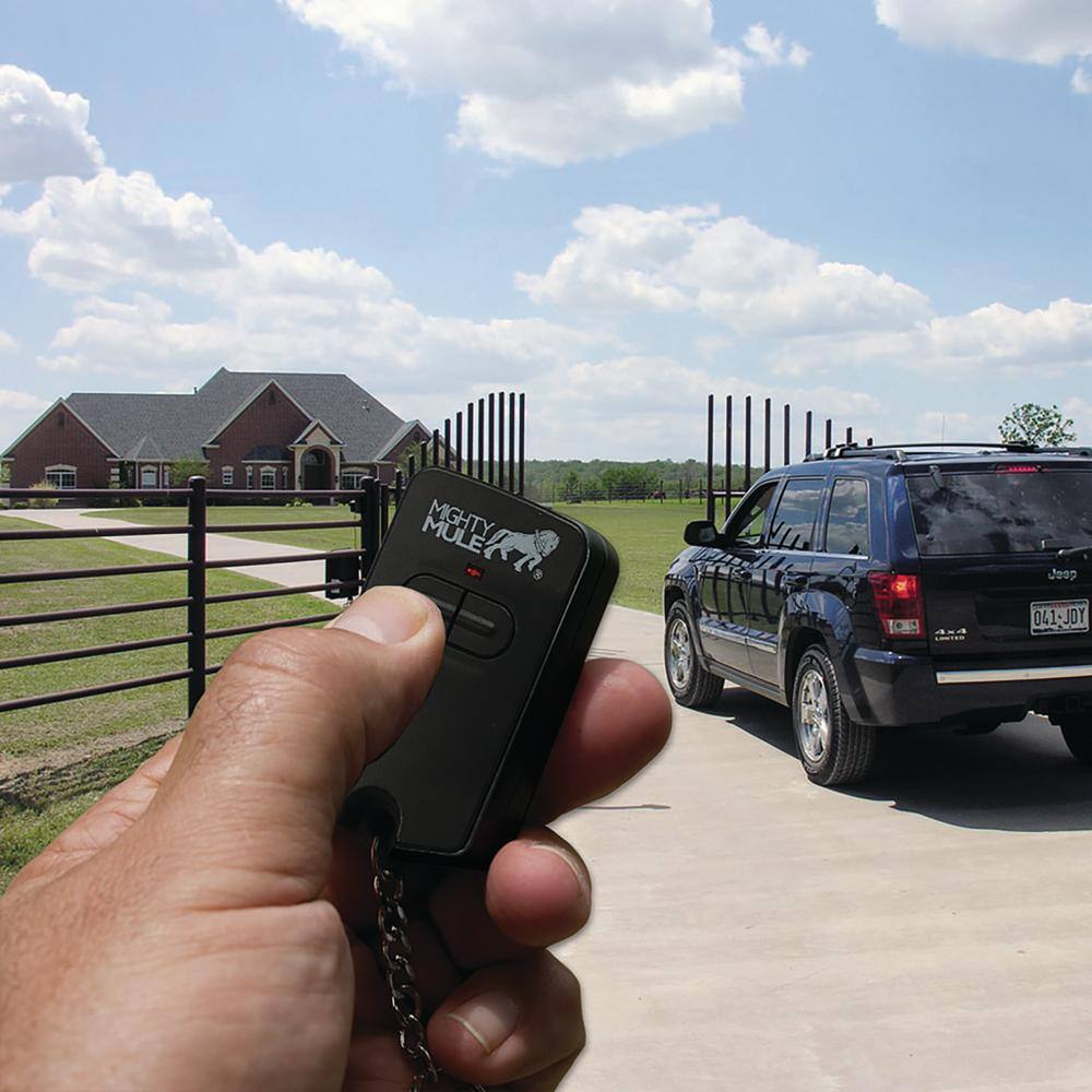 Dual Button Keychain Remote for Mighty Mule Automatic Gate Openers