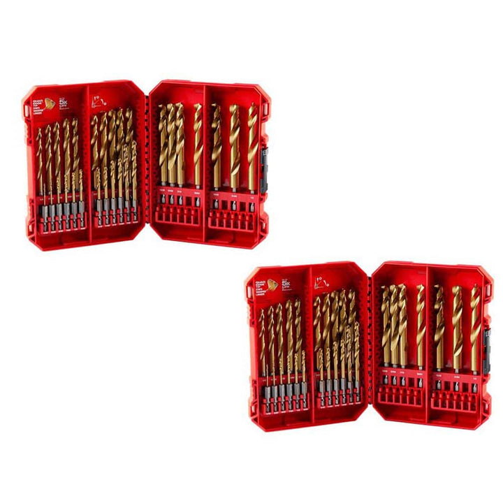 Milwaukee SHOCKWAVE Impact-Duty Titanium Drill Bit Set (30-Piece)