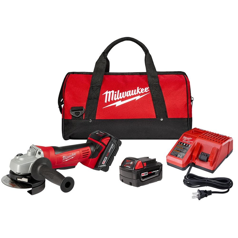 Milwaukee 2680-20 M18 18V 4-1/2 in. Cordless Angle Grinder – Bare Tool