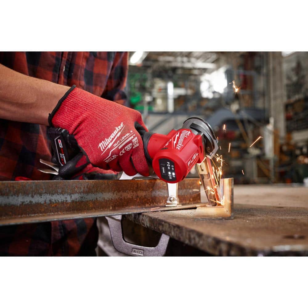 Milwaukee M12 FUEL 12V Lithium‑Ion Brushless Cordless 1/2 in. x 18 in. & 3/8 in. x 13 in. Bandfile Combo (Tools-Only)