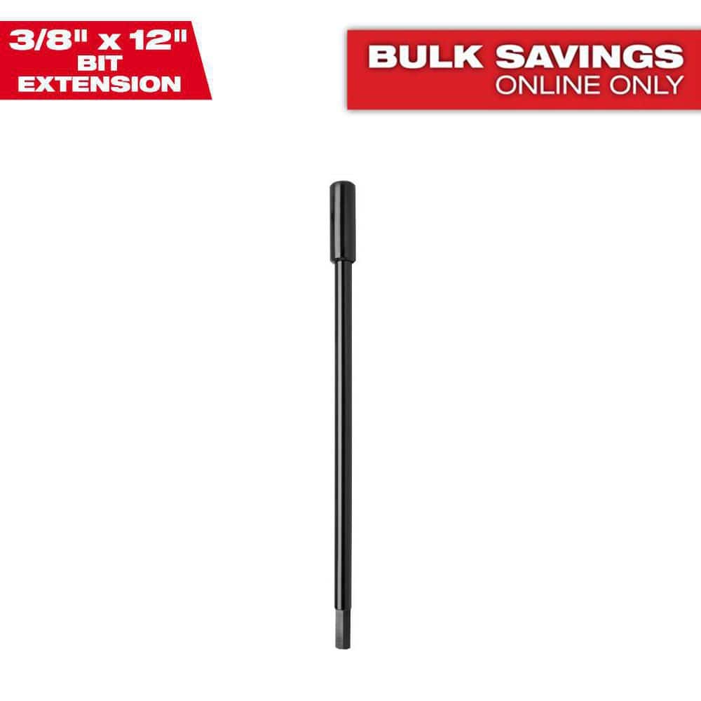 Milwaukee 48-28-4008 12 in. x 3/8 in. Bit Extension for Selfeed Bits and Hole Saws
