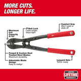 Milwaukee 24 in. & 14 in. Bolt Cutter Set, 7/16 in. and 5/16 in. Max Cut Capacity