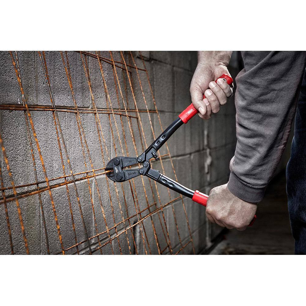 Milwaukee 24 in. & 14 in. Bolt Cutter Set, 7/16 in. and 5/16 in. Max Cut Capacity