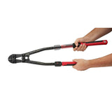 Milwaukee 24 in. Adaptable Bolt Cutter with POWERMOVE Extendable Handles + 14 in. Adaptable Bolt Cutter (Set of 2)