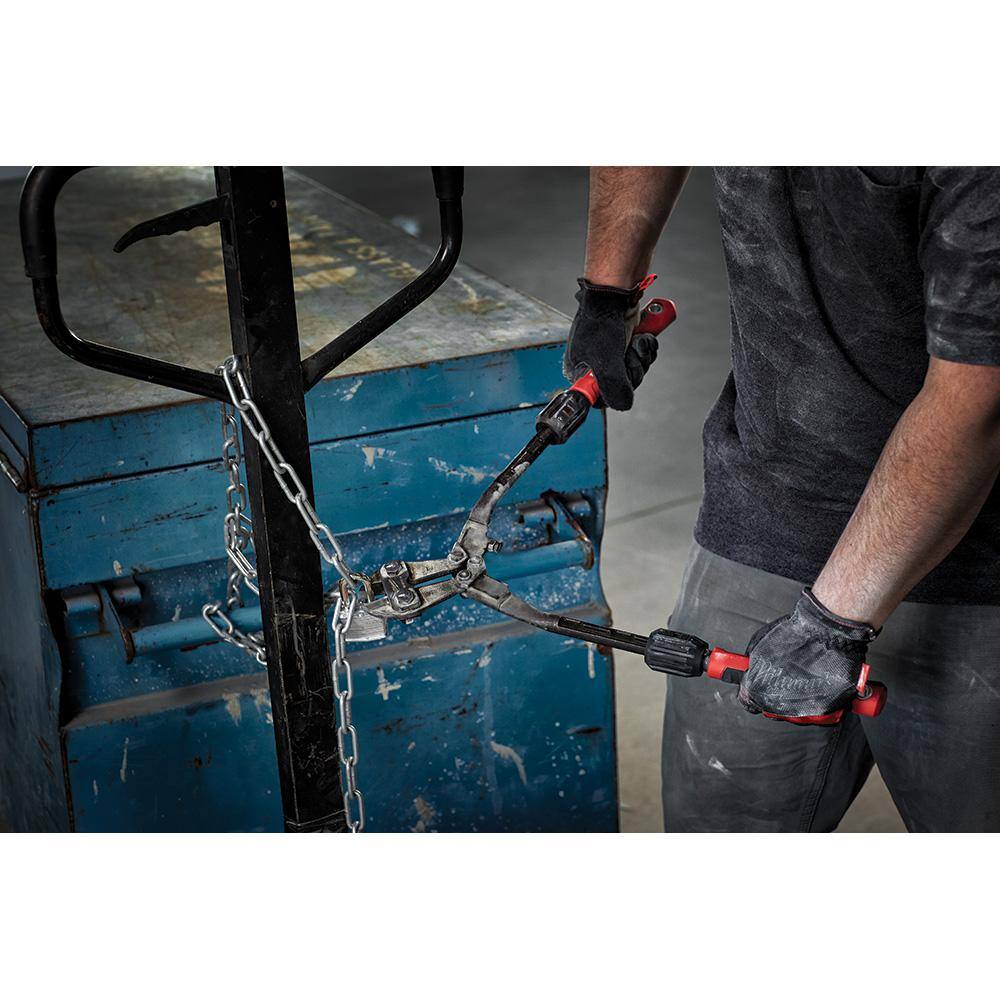Milwaukee 24 in. Adaptable Bolt Cutter with POWERMOVE Extendable Handles + 14 in. Adaptable Bolt Cutter (Set of 2)