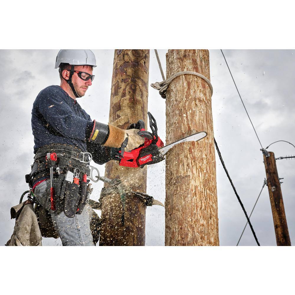 Milwaukee 14 in. Chainsaw Bar & Chain Combo, .325 in. Low Profile Pitch, .043 in. Gauge