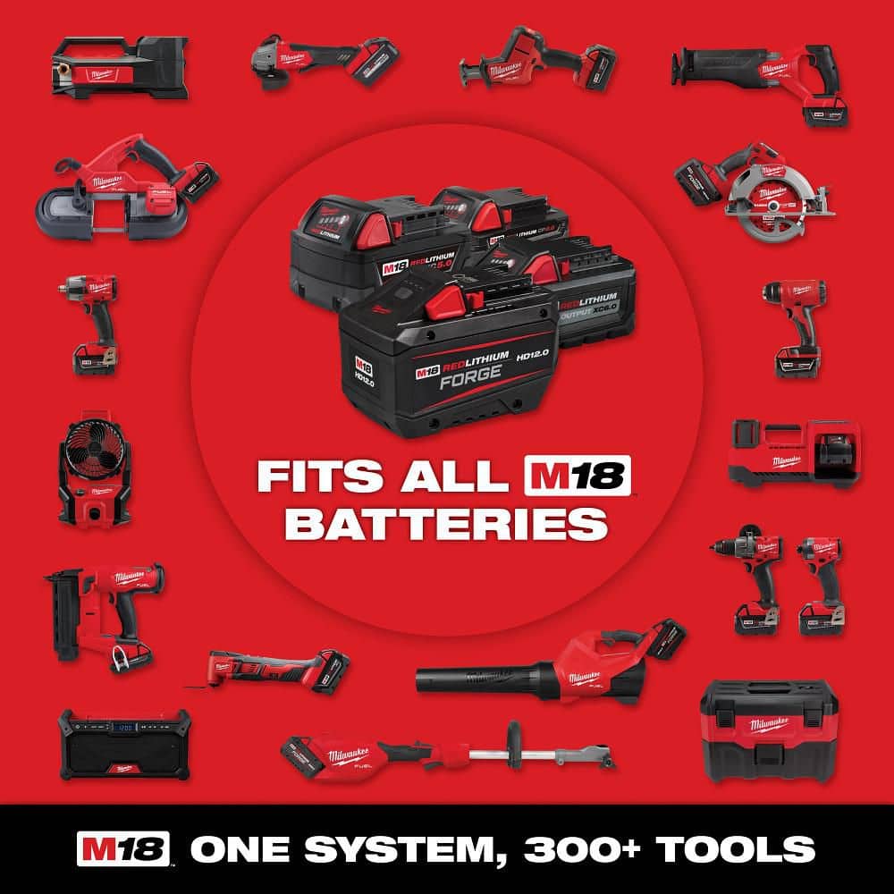 Milwaukee M18 FUEL 18-Volt Lithium-Ion Brushless Cordless 14 in. Abrasive Cut-Off Saw Kit with One 12.0Ah Battery
