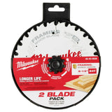Milwaukee 6-1/2 in. x 24-Tooth Framing Circular Saw Blade, 5/8 in. Arbor