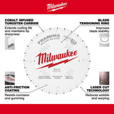 Milwaukee 10-1/4 in. x 28-Tooth Framing Circular Saw Blade, 5/8 in. Arbor
