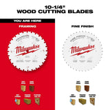 Milwaukee 10-1/4 in. x 28-Tooth Framing Circular Saw Blade, 5/8 in. Arbor